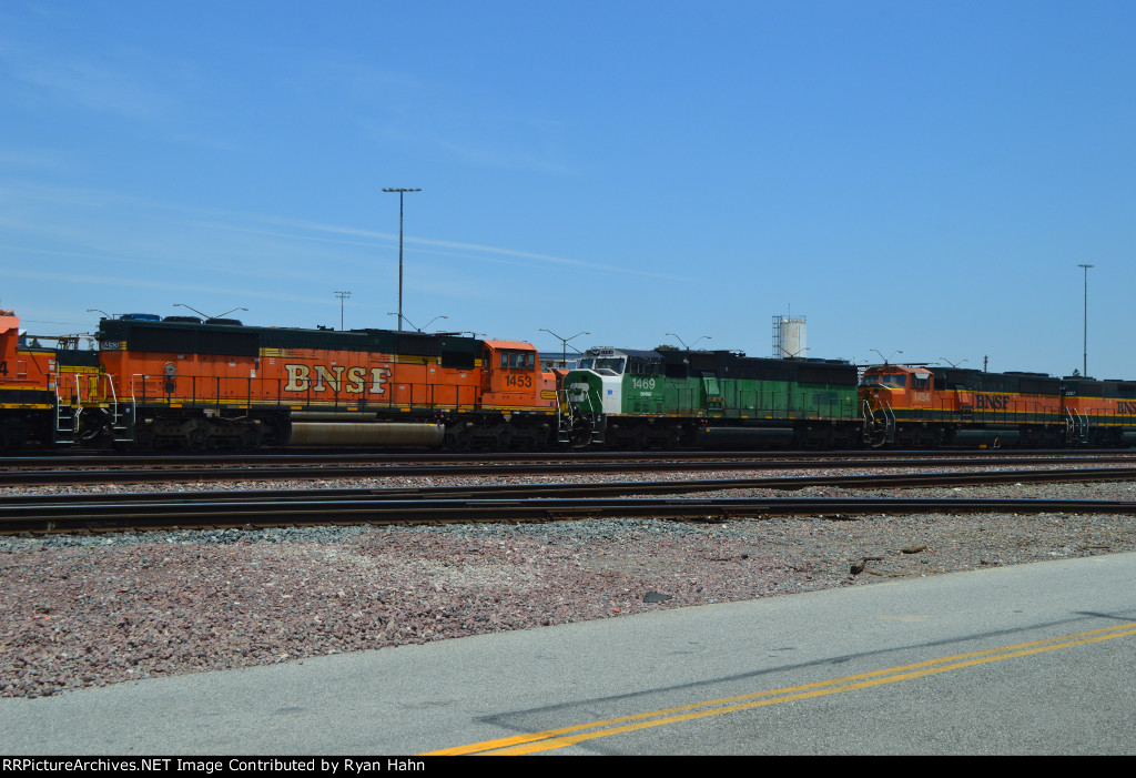 BNSF SD60Ms Return to Commerce 